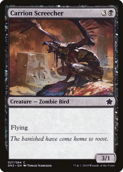 Carrion Screecher [Game Night 2019] - MTG Single
