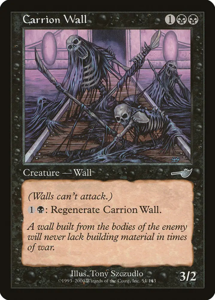 Carrion Wall [Nemesis] - MTG Single