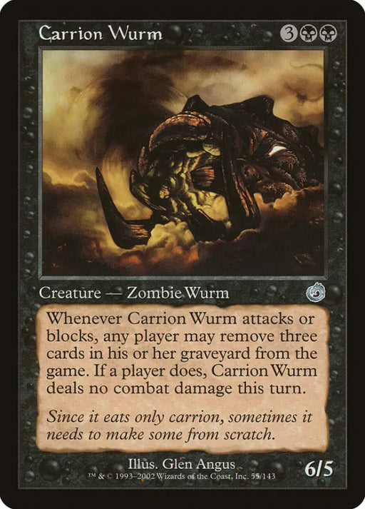 Carrion Wurm [Torment] - MTG Single