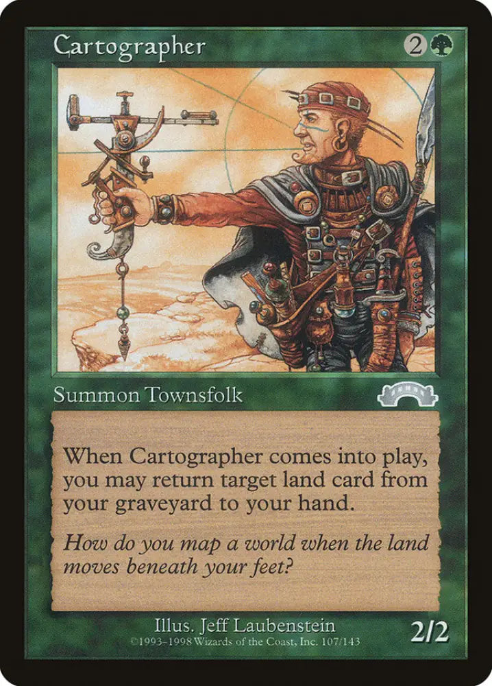 Cartographer [Exodus] - MTG Single