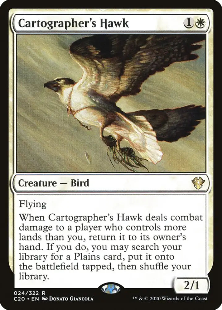 Cartographer’s Hawk [Commander 2020] - MTG Single
