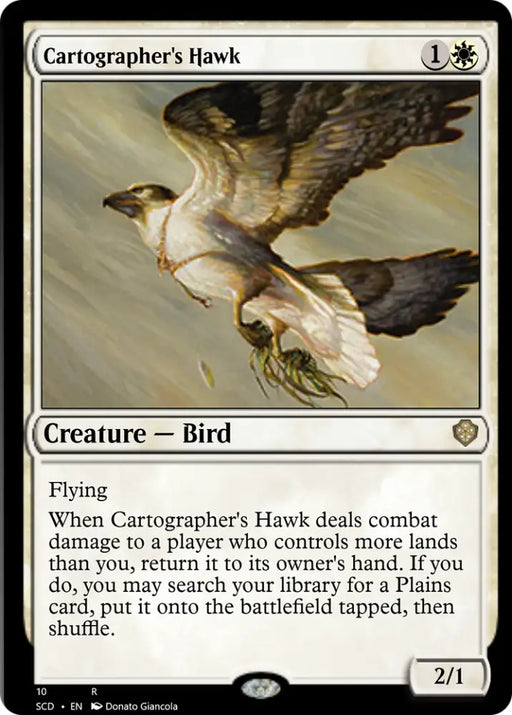 Cartographer’s Hawk [Starter Commander Decks] - MTG Single
