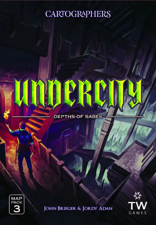 Cartographers Heroes Map Pack 3: Undercity (En) - Board Games