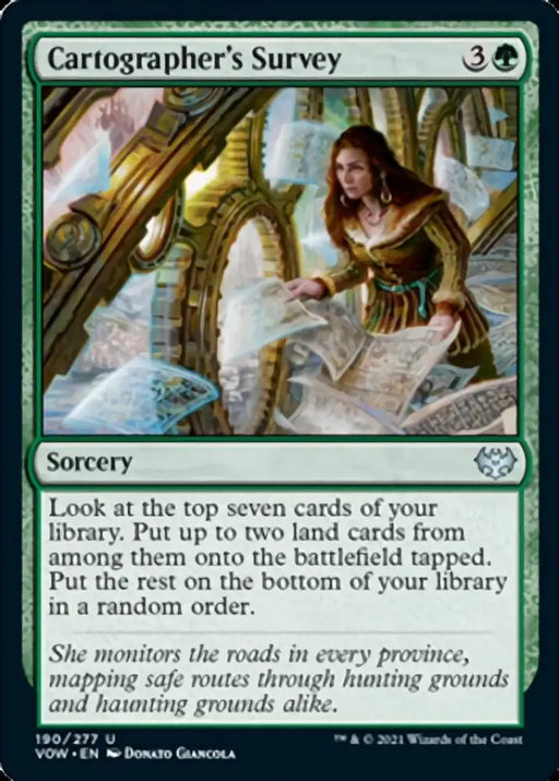 Cartographer’s Survey [Innistrad: Crimson Vow] - MTG Single