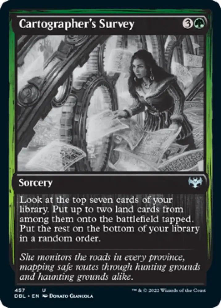 Cartographer’s Survey [Innistrad: Double Feature] - MTG Single