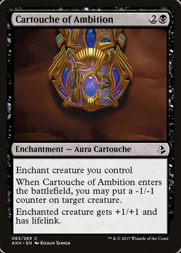 Cartouche of Ambition [Amonkhet] - MTG Single