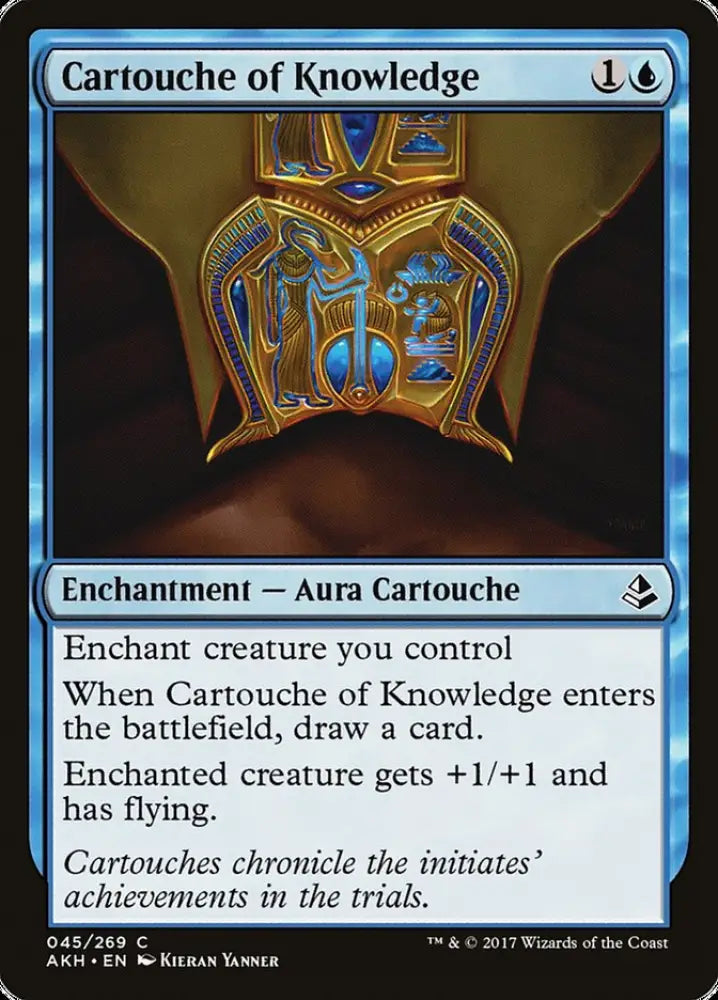 Cartouche of Knowledge [Amonkhet] - MTG Single