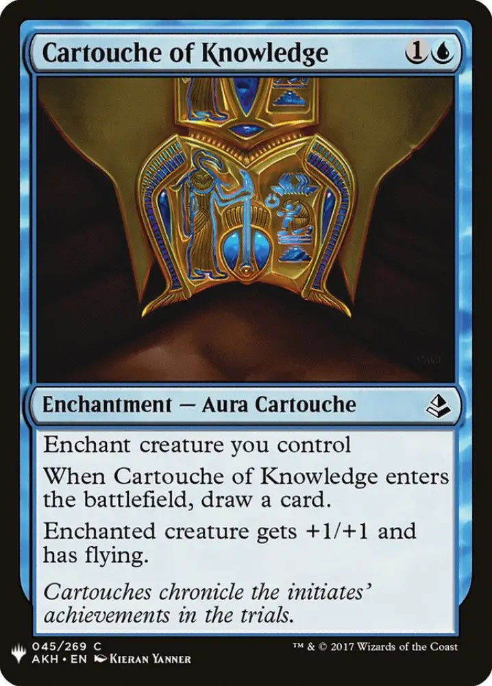 Cartouche of Knowledge [Mystery Booster] - MTG Single
