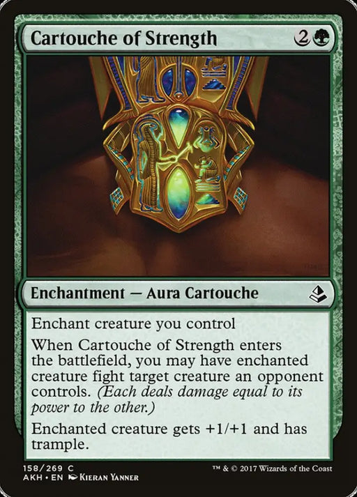 Cartouche of Strength [Amonkhet] - MTG Single