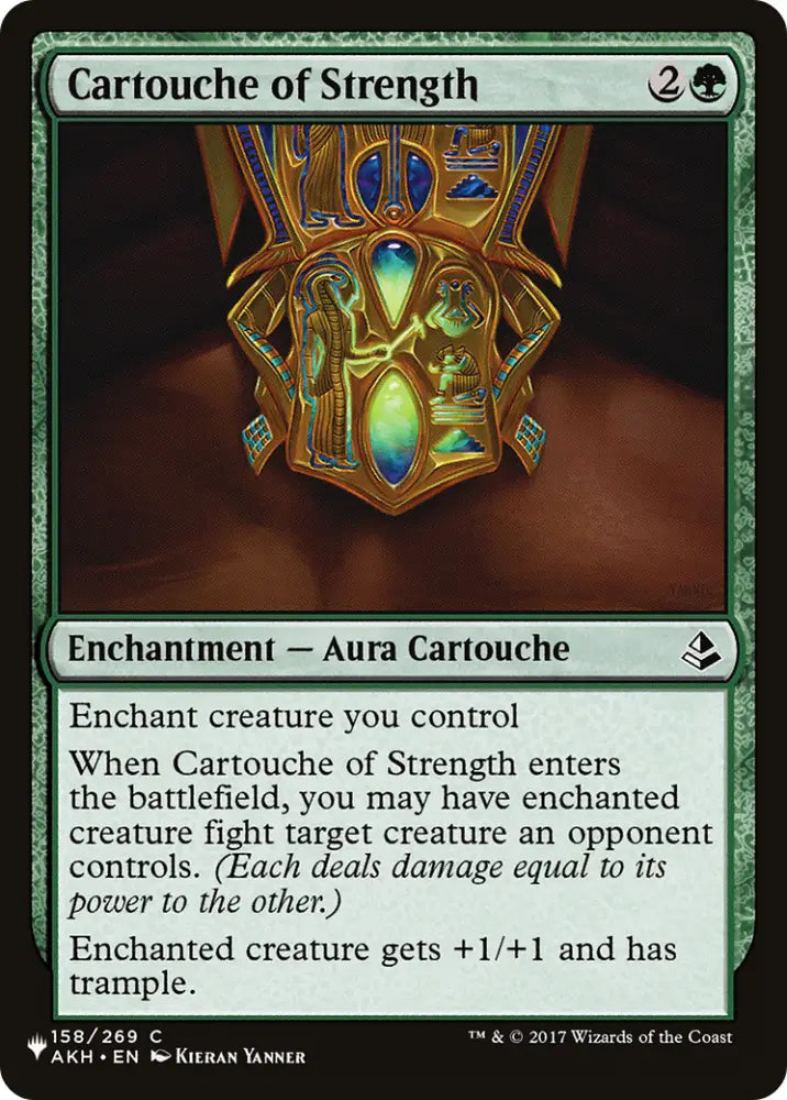Cartouche of Strength [The List] - MTG Single