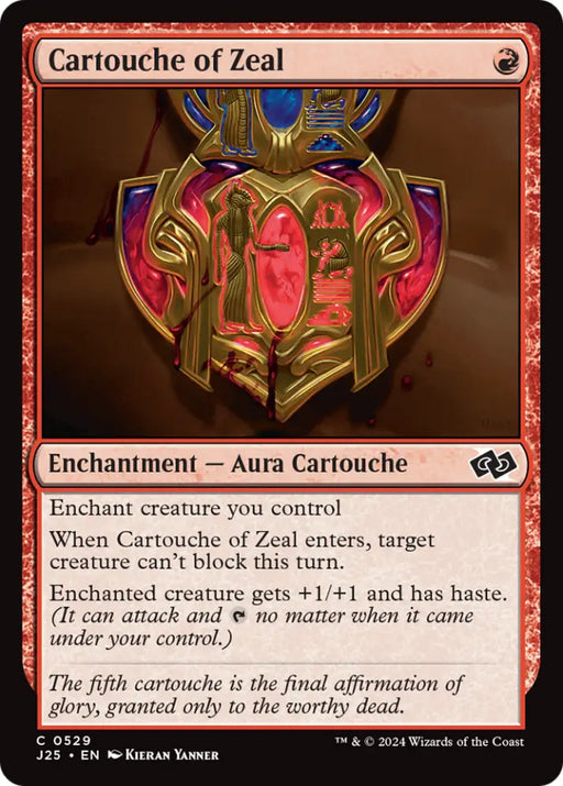 Cartouche of Zeal [Foundations Jumpstart] - MTG Single
