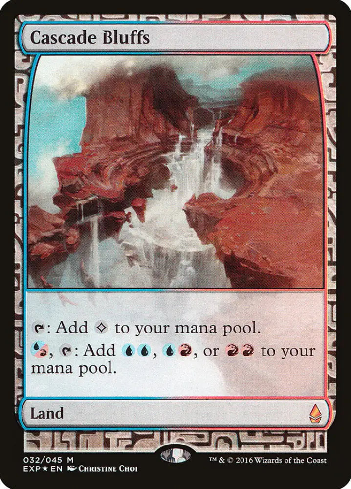 Cascade Bluffs [Zendikar Expeditions] - MTG Single
