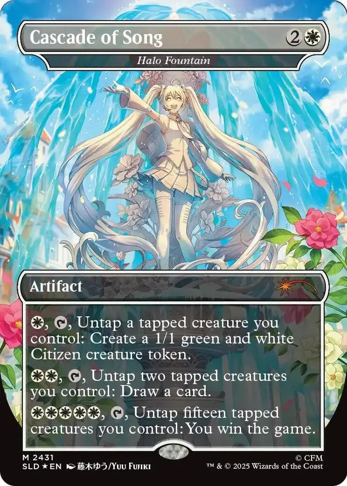 Cascade of Song - Halo Fountain (2431) [Secret Lair Drop]