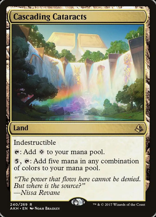 Cascading Cataracts [Amonkhet] - MTG Single