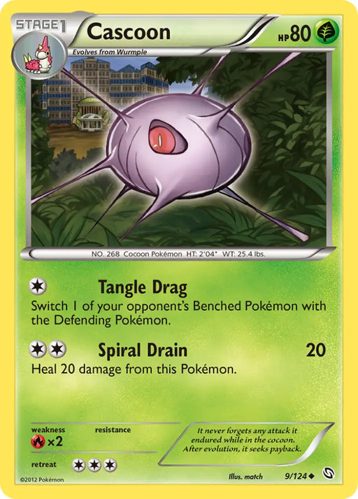 Cascoon (9/124) [Black & White: Dragons Exalted] - Pokemon Single