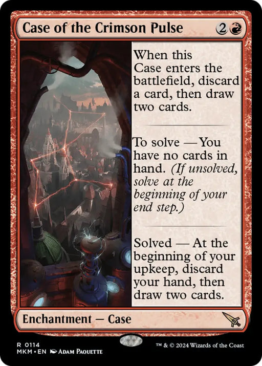 Case of the Crimson Pulse [Murders at Karlov Manor] - MTG Single