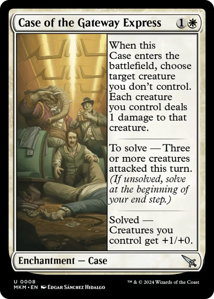 Case of the Gateway Express [Murders at Karlov Manor] - MTG Single