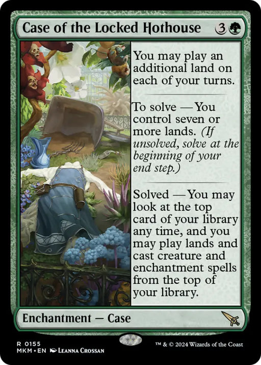 Case of the Locked Hothouse [Murders at Karlov Manor] - MTG Single