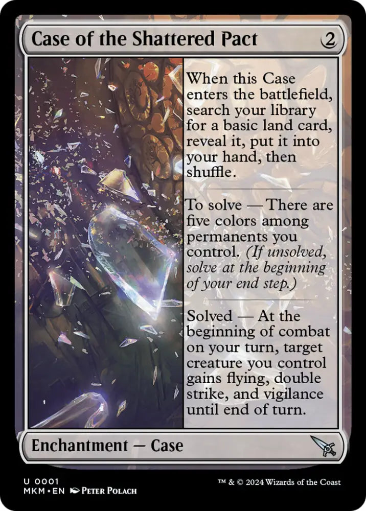 Case of the Shattered Pact [Murders at Karlov Manor] - MTG Single