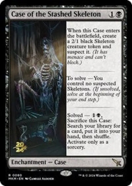 Case of the Stashed Skeleton (80) [Prerelease Cards]