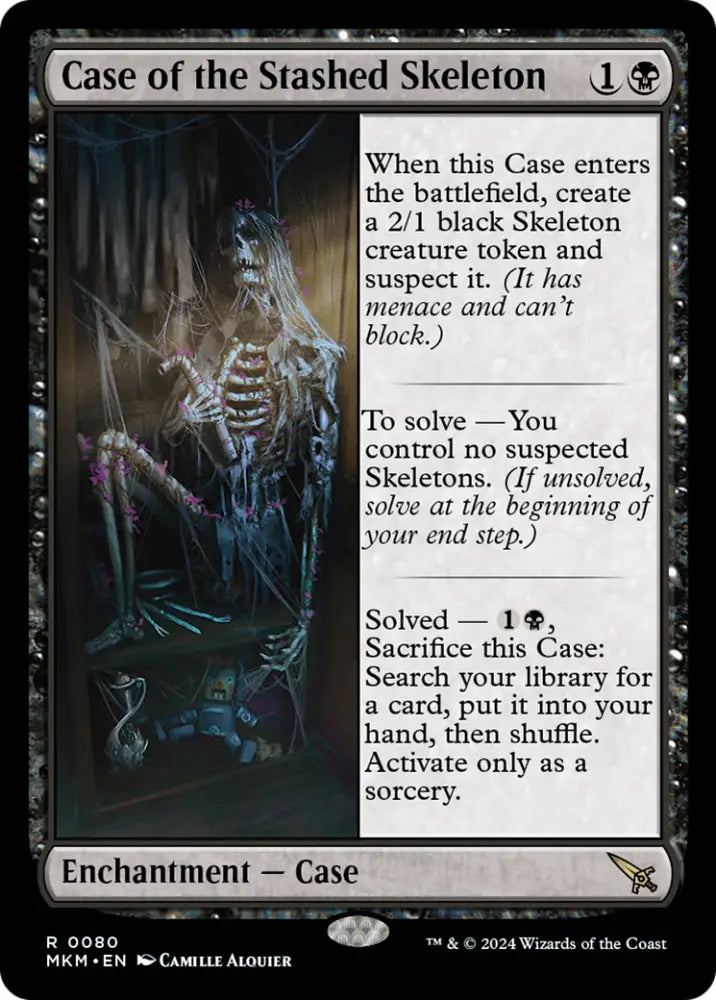 Case of the Stashed Skeleton [Murders at Karlov Manor] - MTG Single