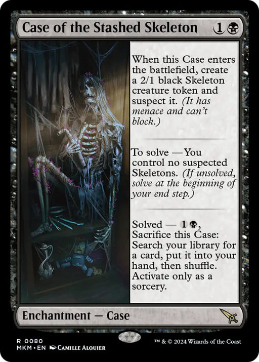 Case of the Stashed Skeleton [Murders at Karlov Manor] - MTG Single