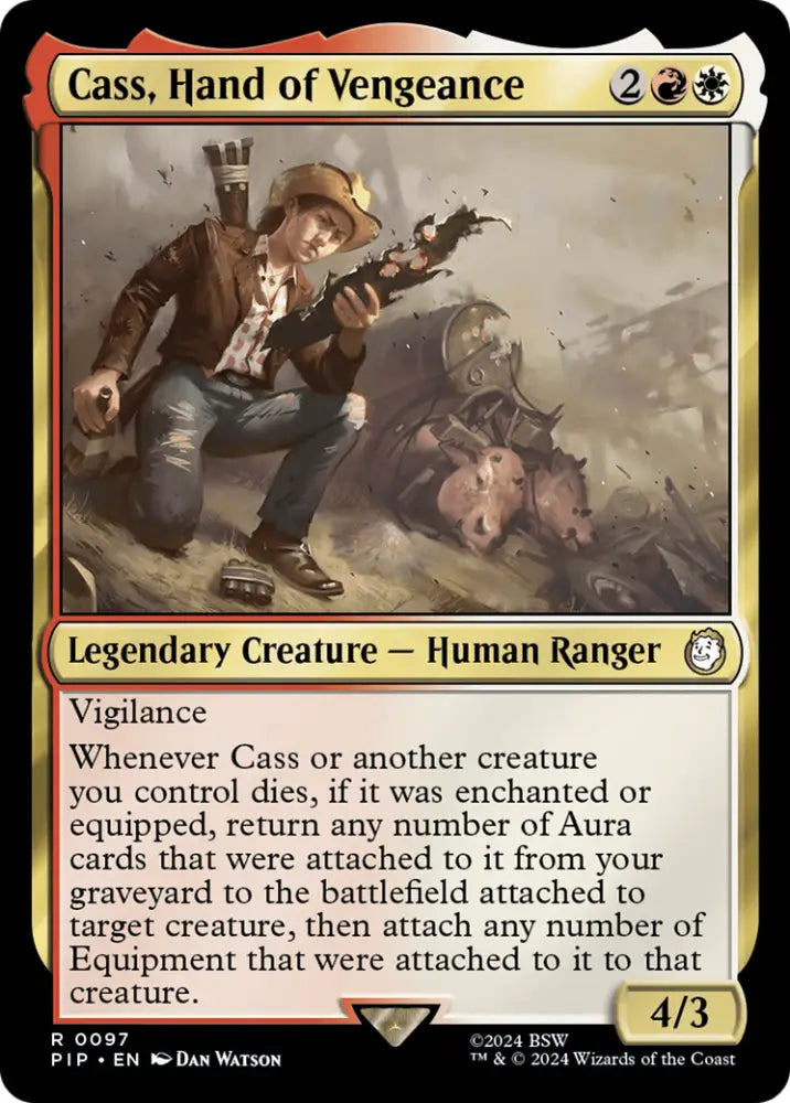 Cass Hand of Vengeance [Fallout] - MTG Single
