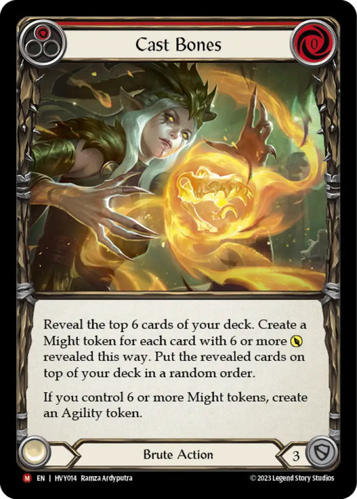 Cast Bones [Heavy Hitters] Rainbow Foil - Flesh And Blood Single