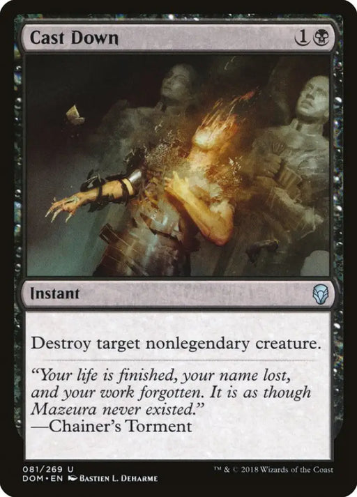 Cast Down [Dominaria] - MTG Single