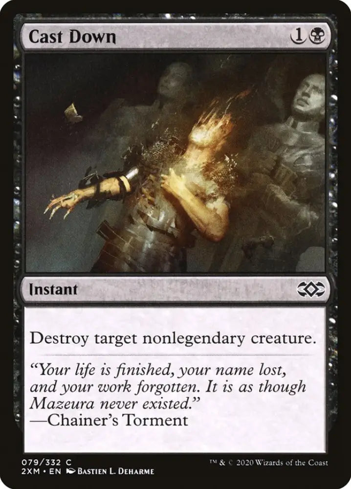 Cast Down [Double Masters] - MTG Single