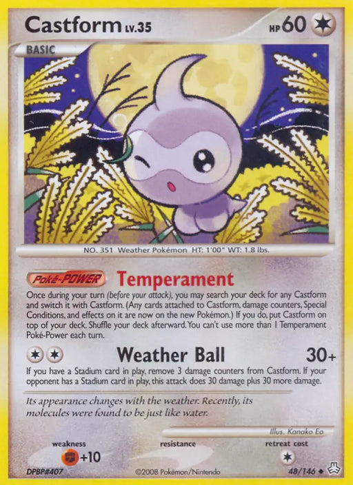 Castform (48/146) [Diamond & Pearl: Legends Awakened] - Pokemon Single