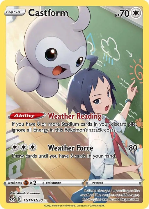 Castform (TG11/TG30) [Sword & Shield: Lost Origin] - Pokemon Single
