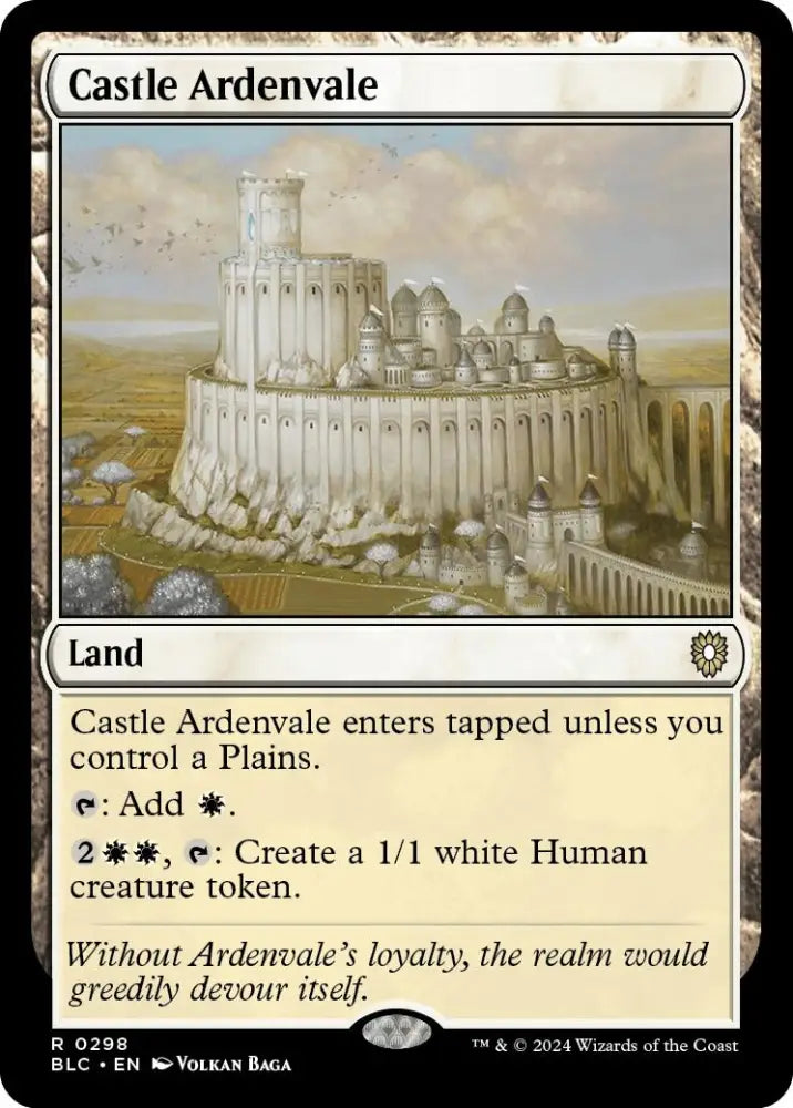 Castle Ardenvale [Bloomburrow Commander] - MTG Single