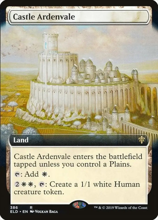 Castle Ardenvale (Extended Art) [Throne of Eldraine] - MTG Single