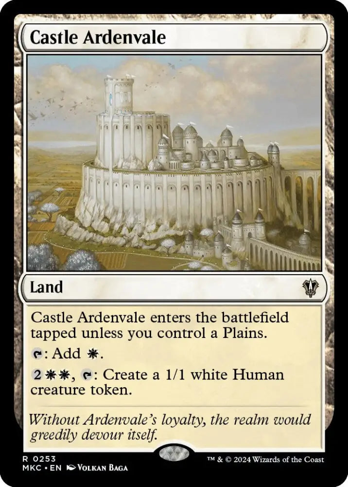 Castle Ardenvale [Murders at Karlov Manor Commander] - MTG Single