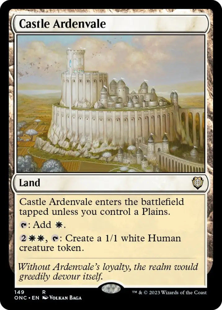 Castle Ardenvale [Phyrexia: All Will Be One Commander] - MTG Single