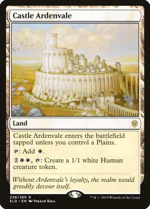 Castle Ardenvale (Promo Pack) [Throne of Eldraine Promos] - MTG Single