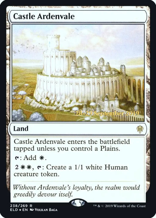 Castle Ardenvale [Throne of Eldraine Prerelease Promos] - MTG Single
