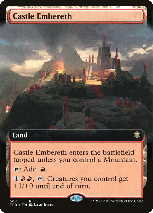 Castle Embereth (Extended Art) [Throne of Eldraine] - MTG Single