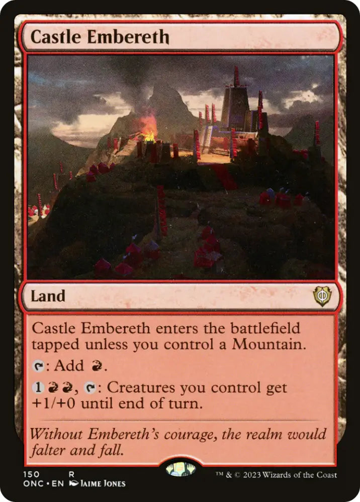 Castle Embereth [Phyrexia: All Will Be One Commander] - MTG Single
