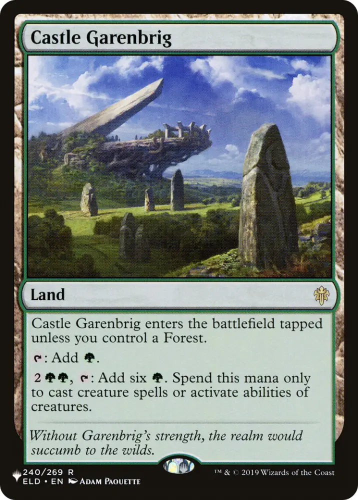 Castle Garenbrig [The List] - MTG Single
