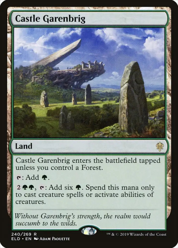 Castle Garenbrig [Throne of Eldraine] - MTG Single