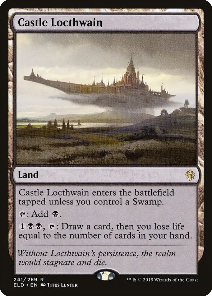 Castle Locthwain [Throne of Eldraine] - MTG Single