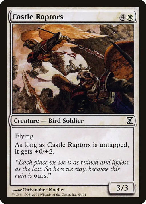 Castle Raptors [Time Spiral] - MTG Single
