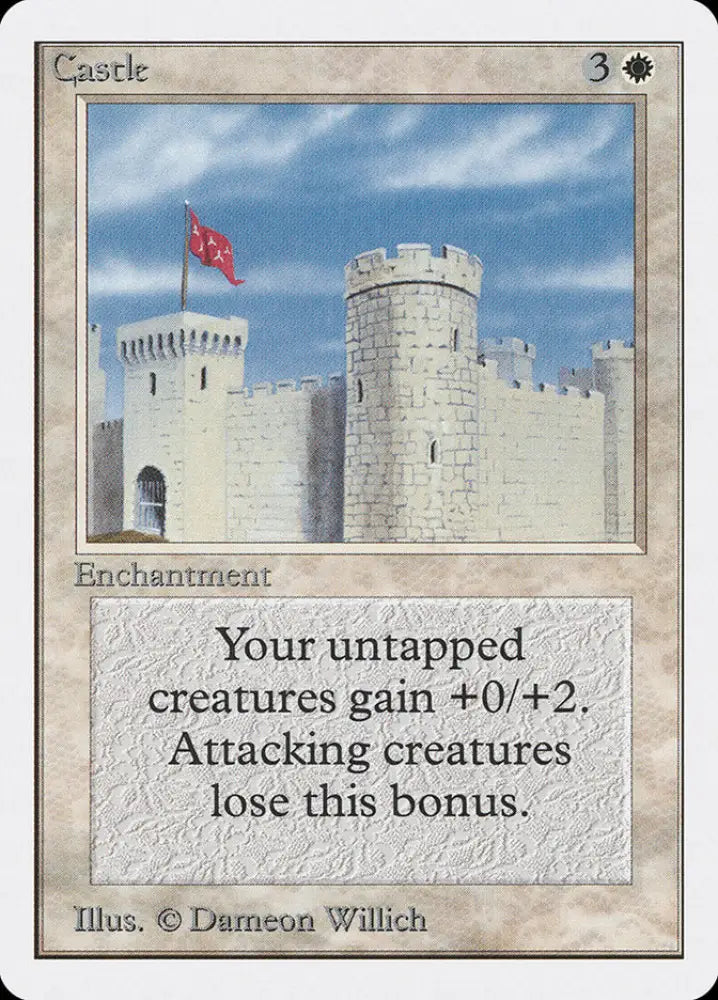 Castle [Unlimited Edition] - MTG Single