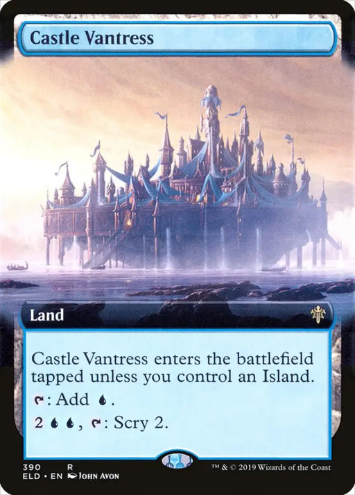 Castle Vantress (Extended Art) [Throne of Eldraine] - MTG Single