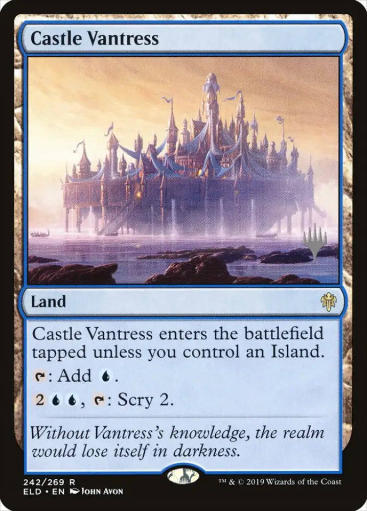 Castle Vantress (Promo Pack) [Throne of Eldraine Promos] - MTG Single