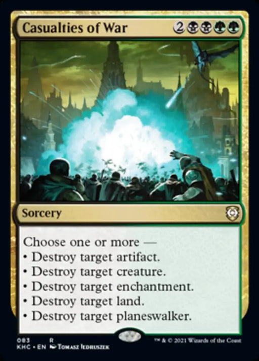 Casualties of War [Kaldheim Commander] - MTG Single