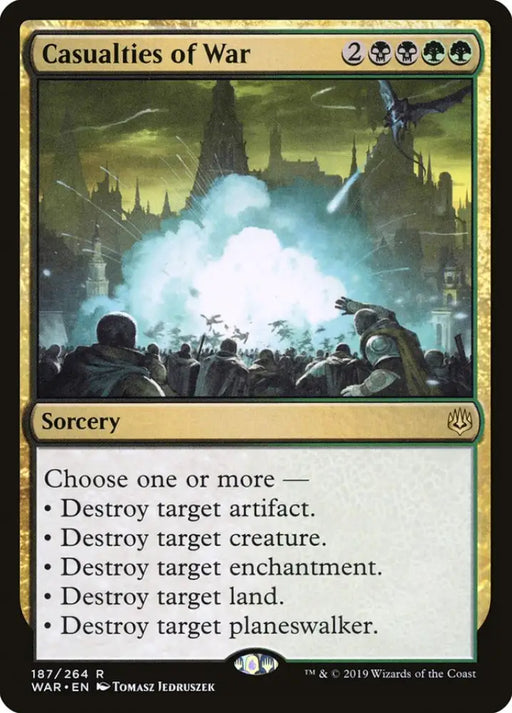 Casualties of War [War of the Spark] - MTG Single