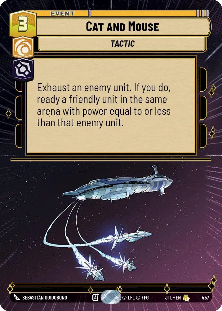 Cat and Mouse (Hyperspace) (457) [Jump to Lightspeed] - Star Wars: Unlimited Single
